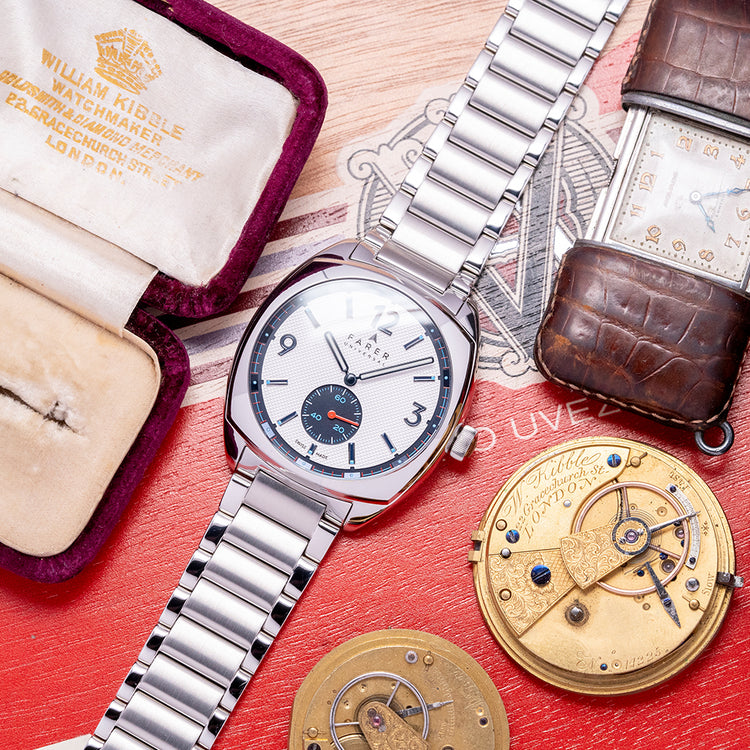 2022 Farer Stanhope II Cushion Case on Bracelet 38.5mm