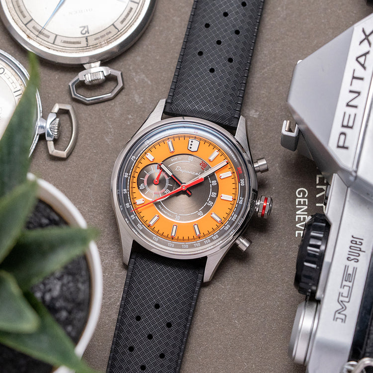 2026 Depancel Allure Mono Eye Chronograph Orange Dial 39mm
