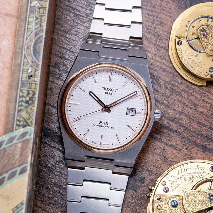 2023 Tissot PRX 40mm Automatic Steel & Gold