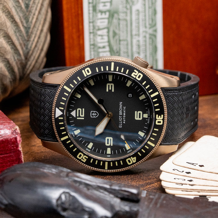 2020 Elliot Brown Automatic 43mm Bronze PVD 101-A12