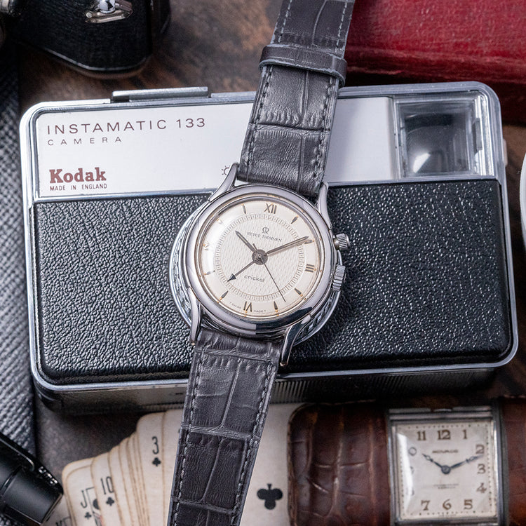 2001 Revue Thommen Cricket Alarm 35mm Box & Papers