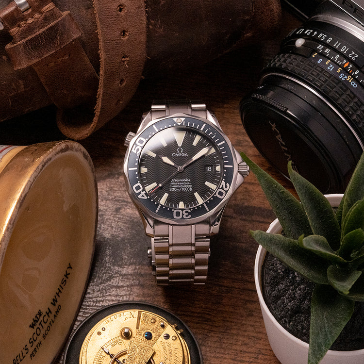 2006 Omega Seamaster 300M 2254.50.00 Faded Bezel