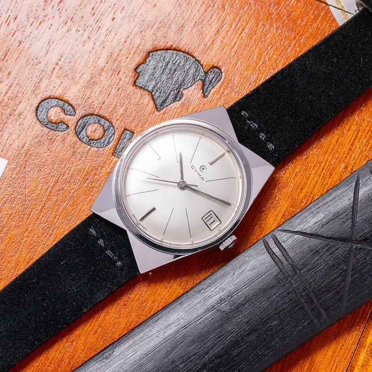 1950s CYMA Executive Automatic 'Bow Tie' 32mm