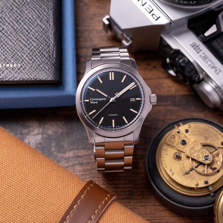 2018 Christopher Ward C65 Trident Vintage on Bracelet