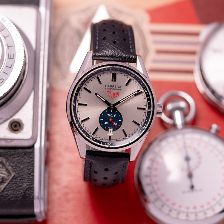 2018 TAG Heuer Carrera Caliber 6 Automatic on Strap