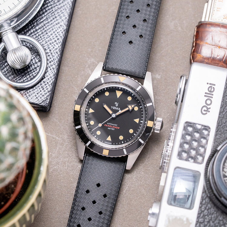 2026 YEMA Pearl Diver Automatic 38mm on Strap YCL1-MR