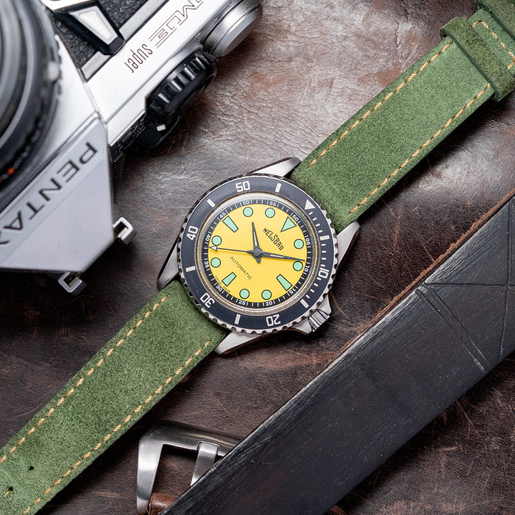 2020s Welsbro Lemon Lime Soda Diver 'Monnin' Automatic 37mm