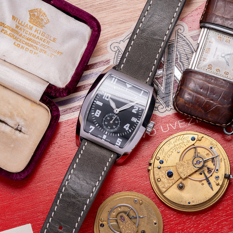 2022 Davosa Evo 1908 Automatic Black 36x49mm 161.575.56