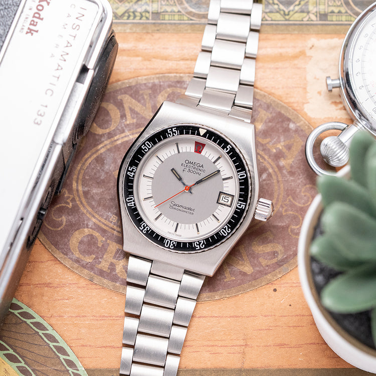 1972 Omega Electronic f300Hz Seamaster Diver 41.5mm 198.0016