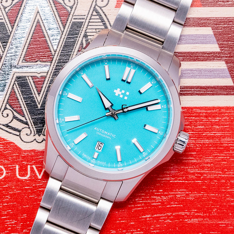 2022 Christopher Ward C63 Sealander Lucerne Blue LE 39mm