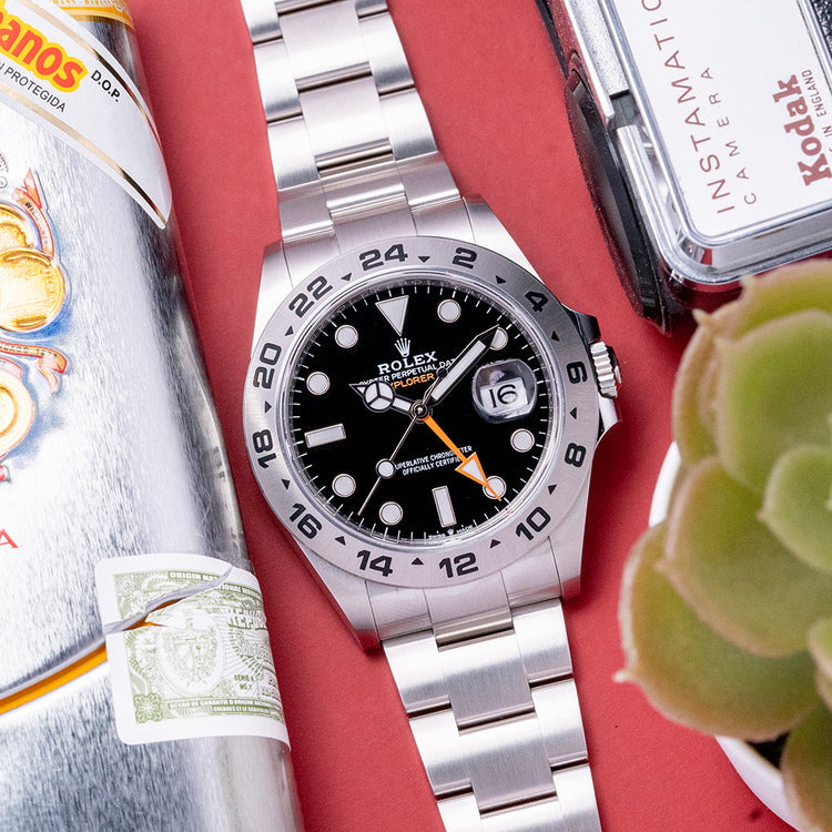 2022 Rolex Explorer II Black Dial 42mm New Reference 226570