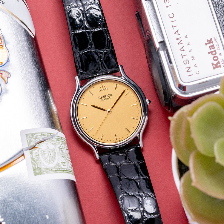 2008 Credor Seiko Signo Ultra-Thin Quartz 32mm GCAR051