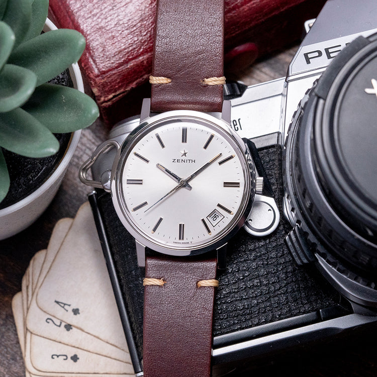 1960s Zenith Date Silver Dial Manual Cal. 2562C 36mm