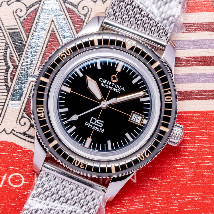 2024 Certina DS PH200M Automatic Black C036.407.11.050.01