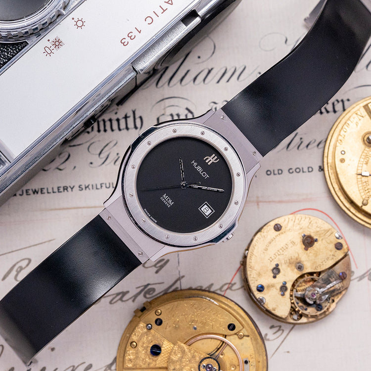 1990s Hublot Classic MDM Geneve Quartz 36mm 1521