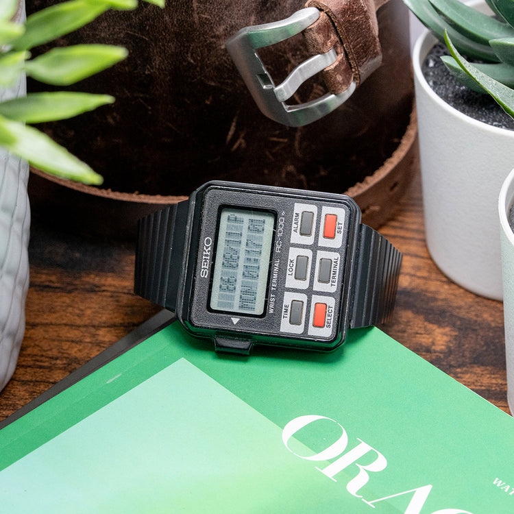 1980s Seiko Wrist Terminal RC-1000 S501-4000 36mm