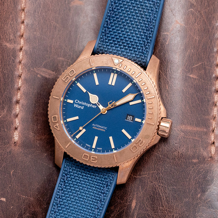 2020 Christopher Ward C60 Trident Pro 600 Bronze 43mm