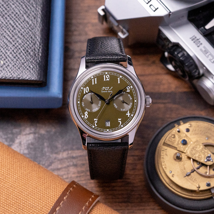 2022 Kurono Tokyo Calendrier “Type 1” Green Automatic