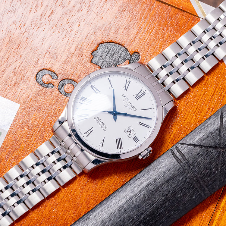 2020 Longines Record Automatic Date 40mm L2.821.4.11.6