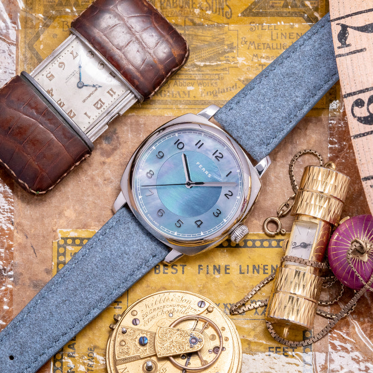 2023 Fears Brunswick 40 Aurora Mother of Pearl Dial Automatic