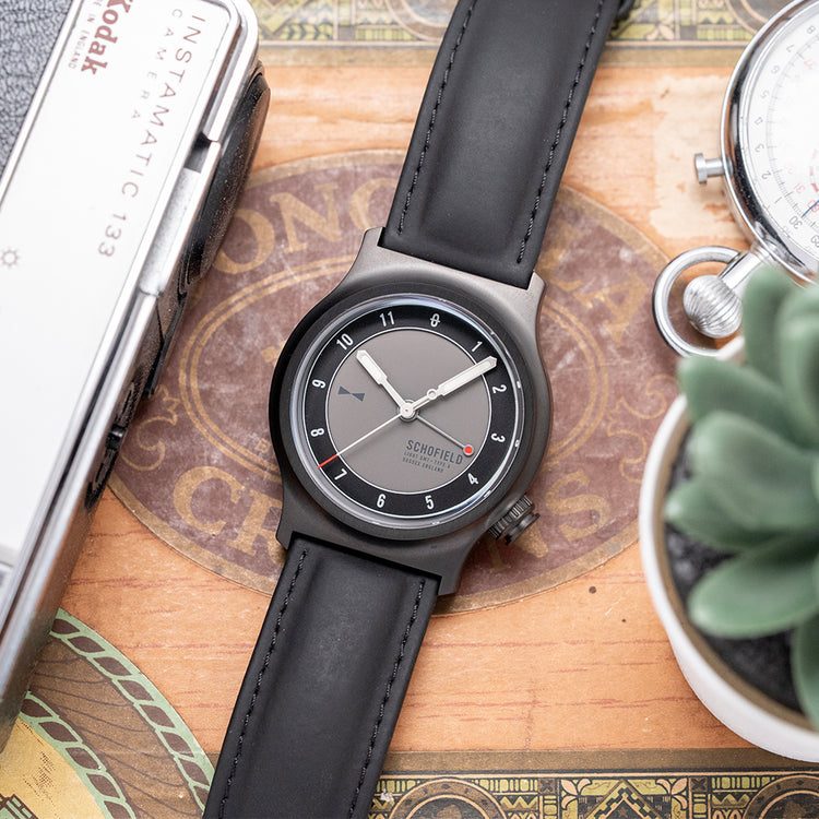 2025 Schofield Light "The Dark One" Automatic GMT 40mm