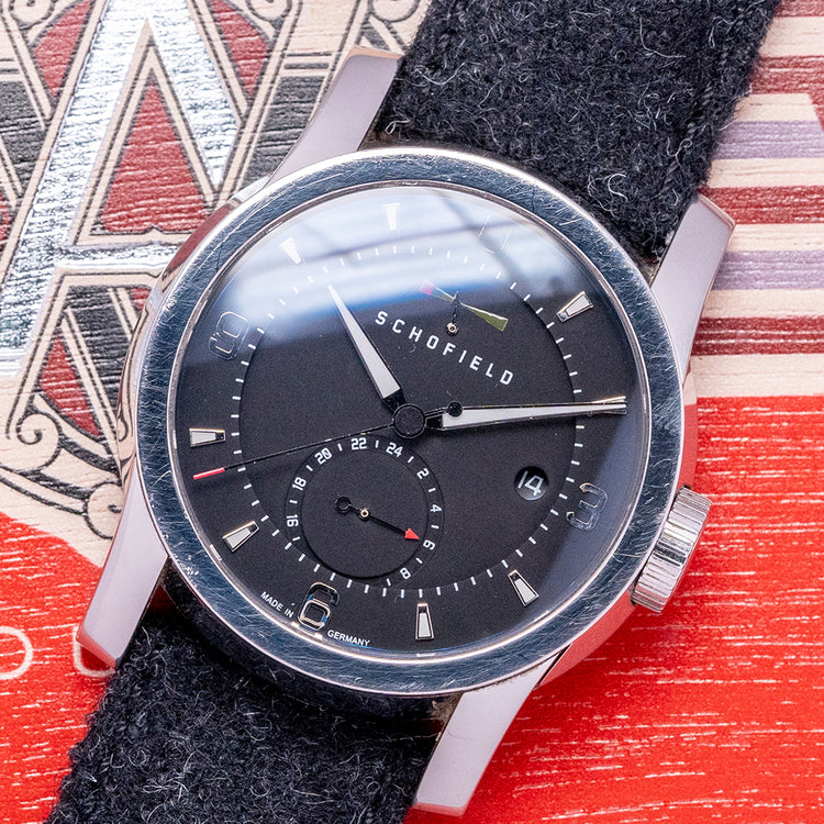 2015 Schofield Signalman GMT Polished Limited Edition