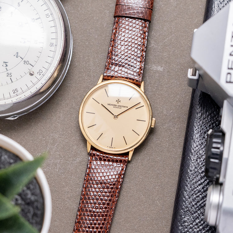 1960s Vacheron Constantin 18ct Yellow Gold Manual 31mm 39015