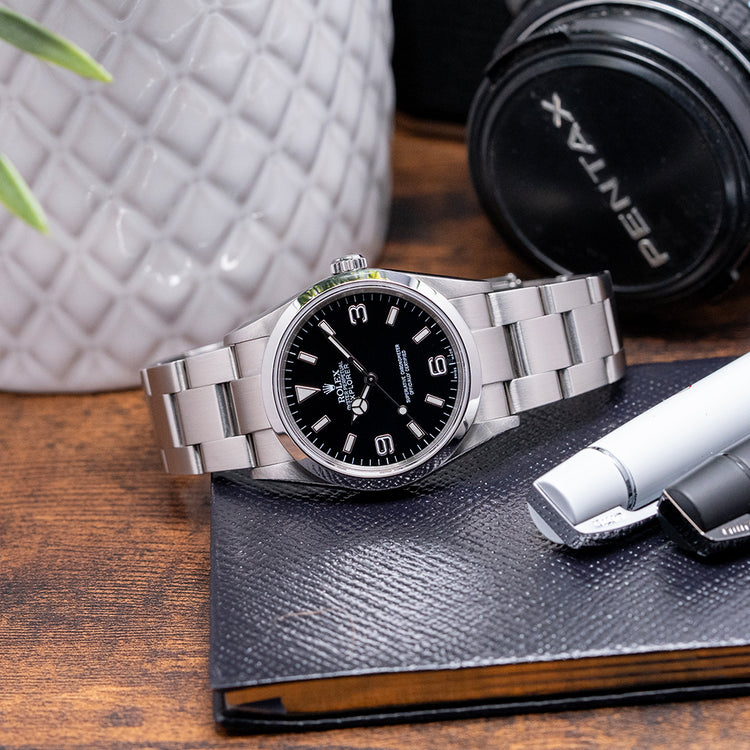 2005 Rolex Explorer I 36mm on SEL Bracelet 114270