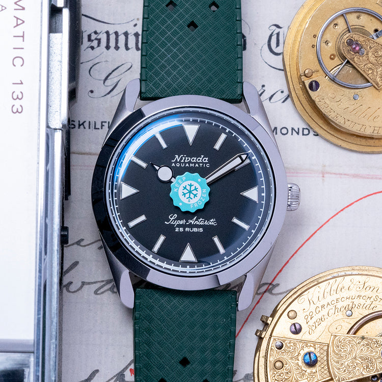 2022 Nivada Super Antarctic "Keep Frozen" Seconde Seconde Forest Green