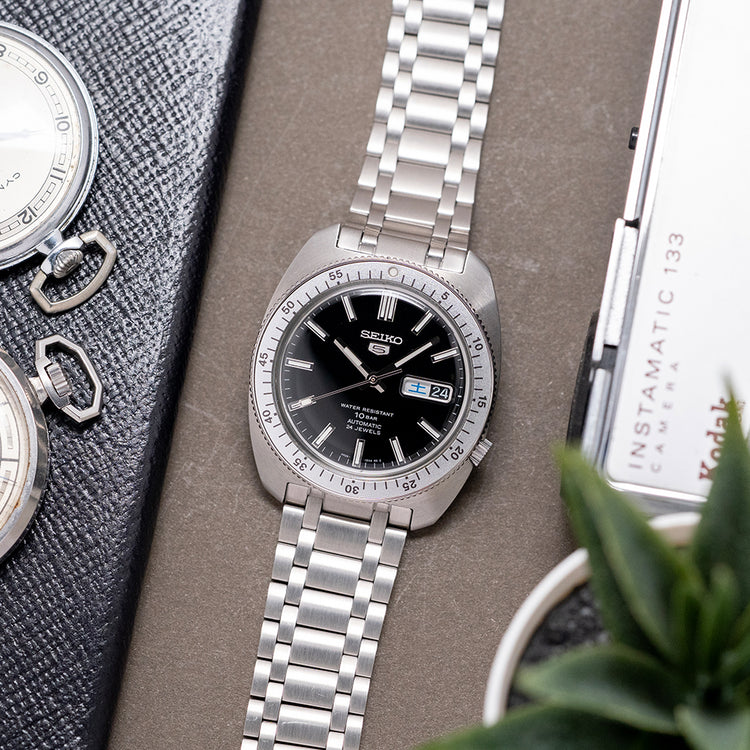 2025 Seiko 5 Sports Heritage 'Gene Kranz' Limited 38.5mm SRPL93