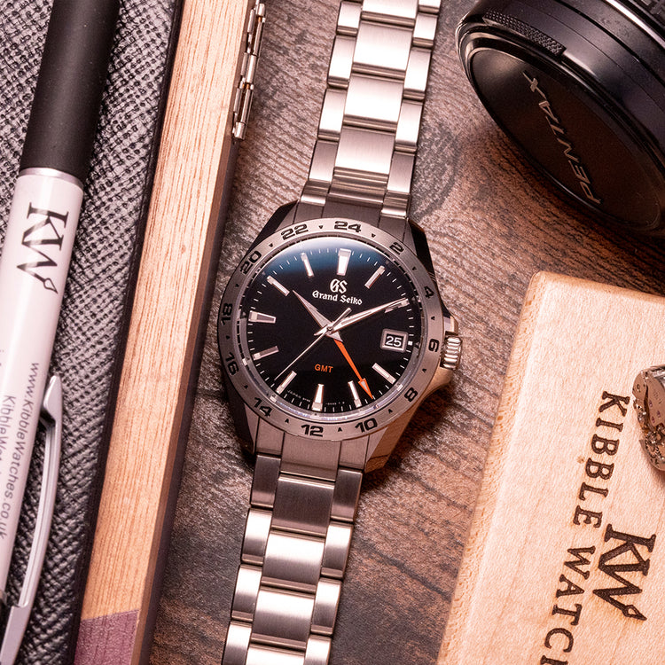 2023 Grand Seiko Sports GMT Quartz Black SBGN003