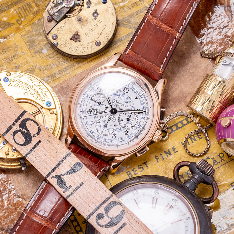 1997 Zenith El Primero Chronomaster Limited Rose Gold 17.0500.400