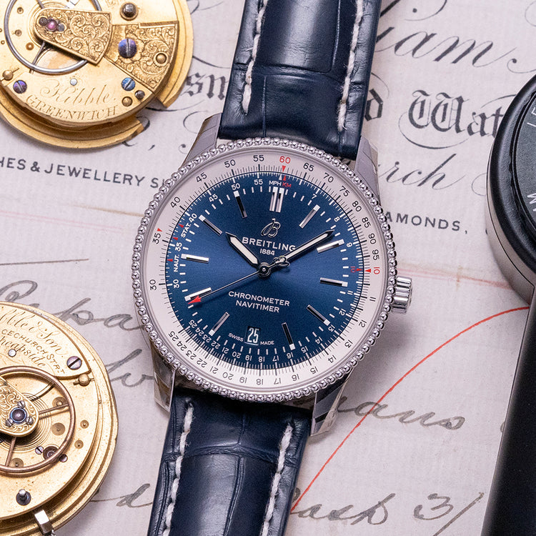 Unworn 2020 Breitling Navitimer Automatic 41 Blue A17326211C1P3