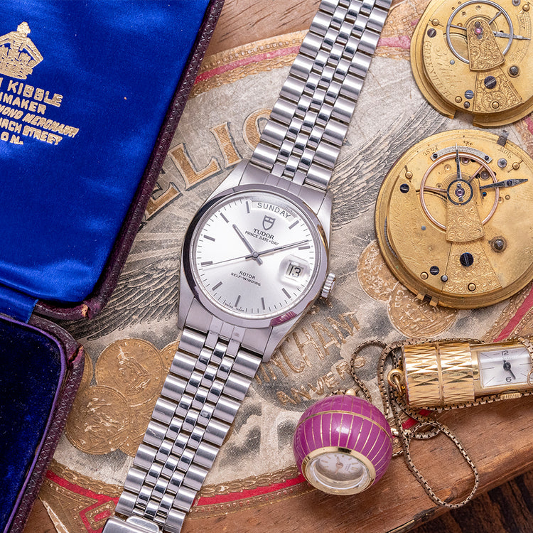 1981 Tudor Prince Date + Day Automatic 35mm on Bracelet 94500