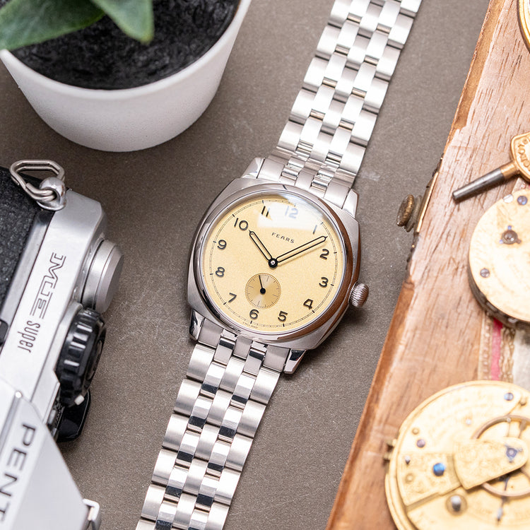 2026 Fears Brunswick 38mm Champagne Dial on Bracelet
