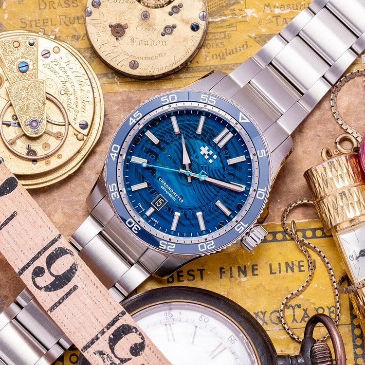 2024 Christopher Ward C60 #Tide V4 Logo COSC 42mm