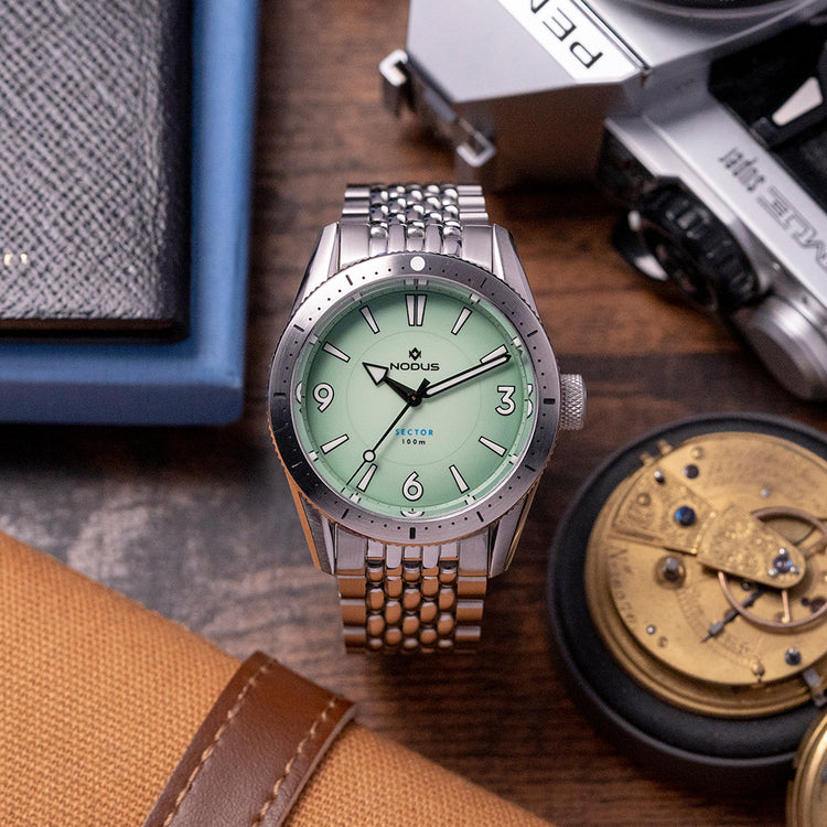 2021 Nodus Sector Dive Seafoam Green Dial Automatic