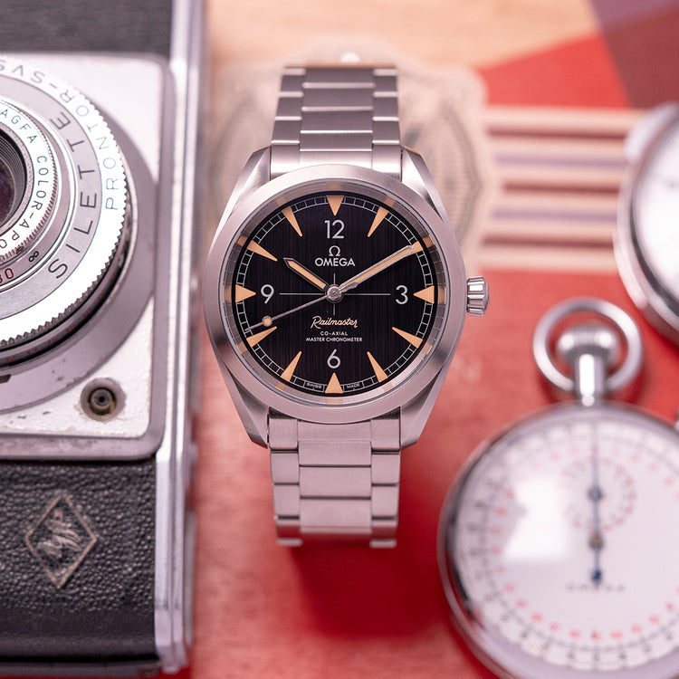 2020 Omega Seamaster Railmaster Co-Axial 220.10.40.20.01.001