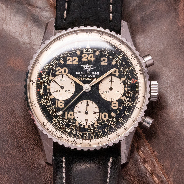 1971 Breitling Navitimer Cosmonaute 809 24 Hour Venus 178
