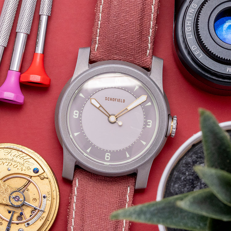 2023 Schofield B5 Japanese Sakura Automatic 44mm