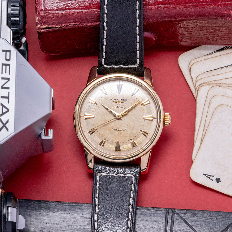 1955 Longines Conquest Automatic Gold Capped 9002/3