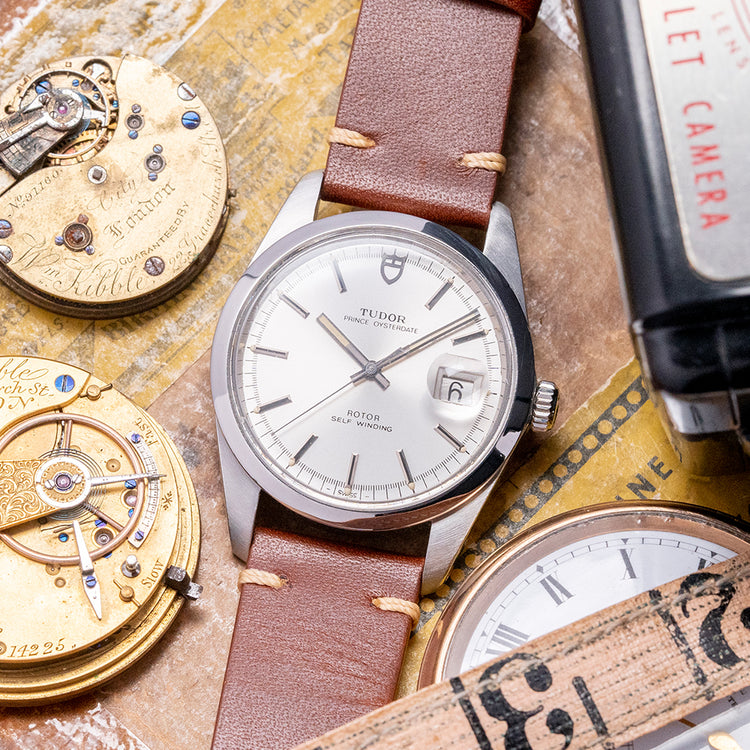 1983 Tudor Prince Oysterdate Jumbo 38mm Silver 90800