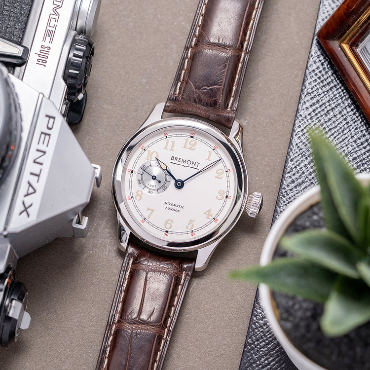 2010s Bremont Wright Flyer 18ct White Gold Limited 43mm