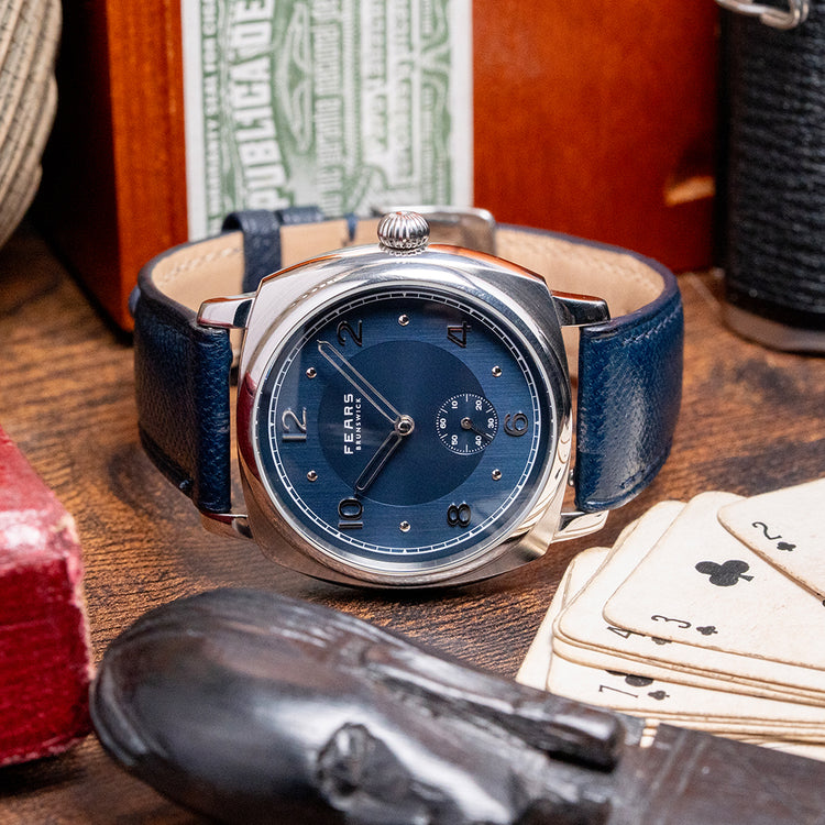 2020 Fears Brunswick 38mm Blue Dial Discontinued