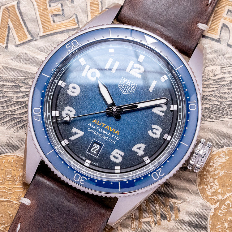 2020 TAG Heuer Autavia Blue Chronometer WBE5116.FC8266