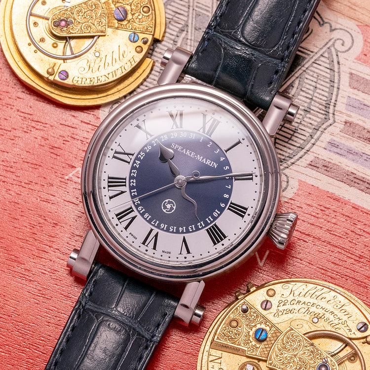 2015 Speake-Marin Piccadilly Serpent Calendar Blue 10006-04