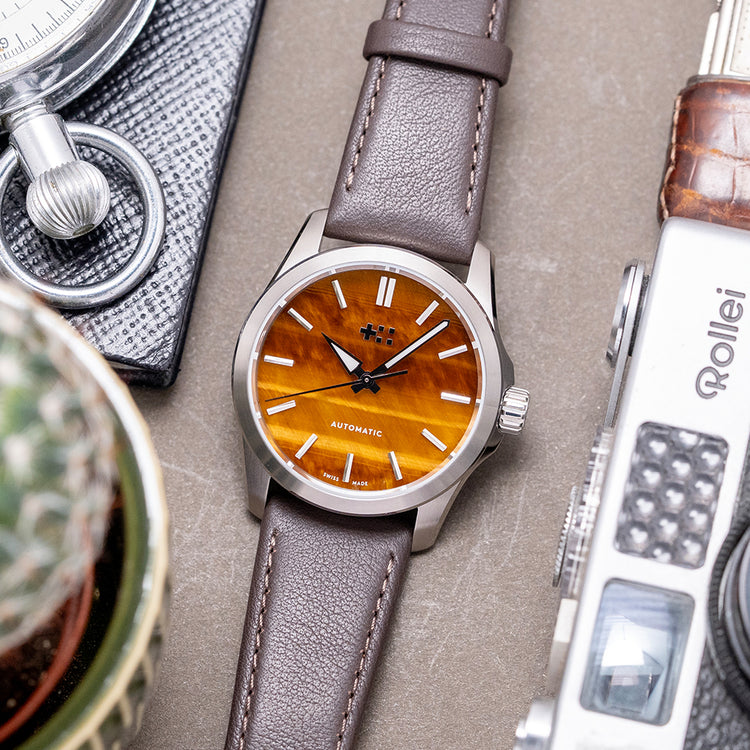 2026 Christopher Ward C63 Sealander 36mm Tiger’s Eye