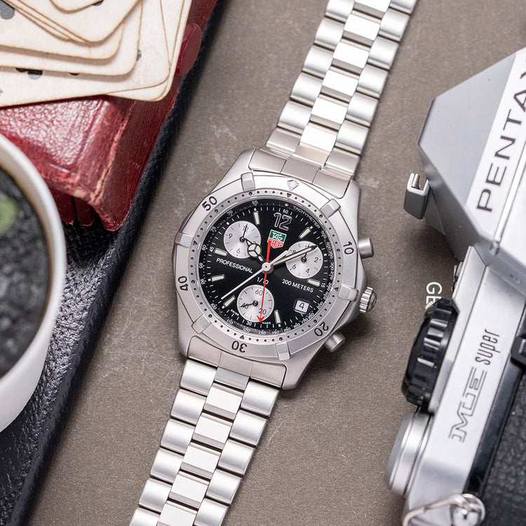 1990s TAG Heuer 2000 Chronograph 38mm CK1110