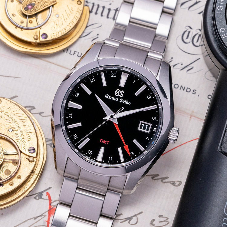 2020 Grand Seiko Heritage 9F Quartz Black SBGN013 40mm