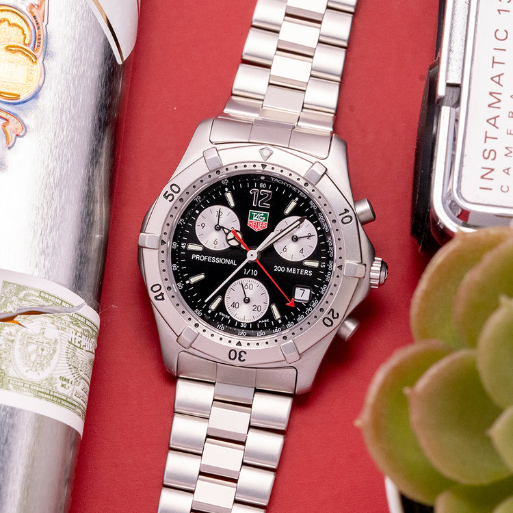1990s TAG Heuer 2000 Chronograph 38mm CK1110